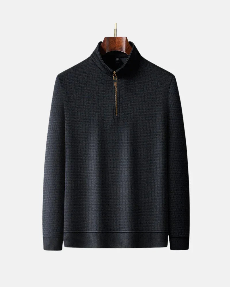 Cavalieri Premium Silk Pullover – Men’s Elegant Lightweight Knit Sweater