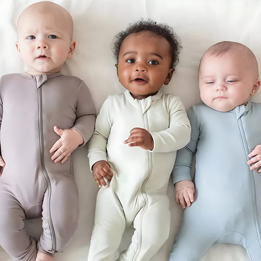 Bamboo Fiber Romper Pajamas