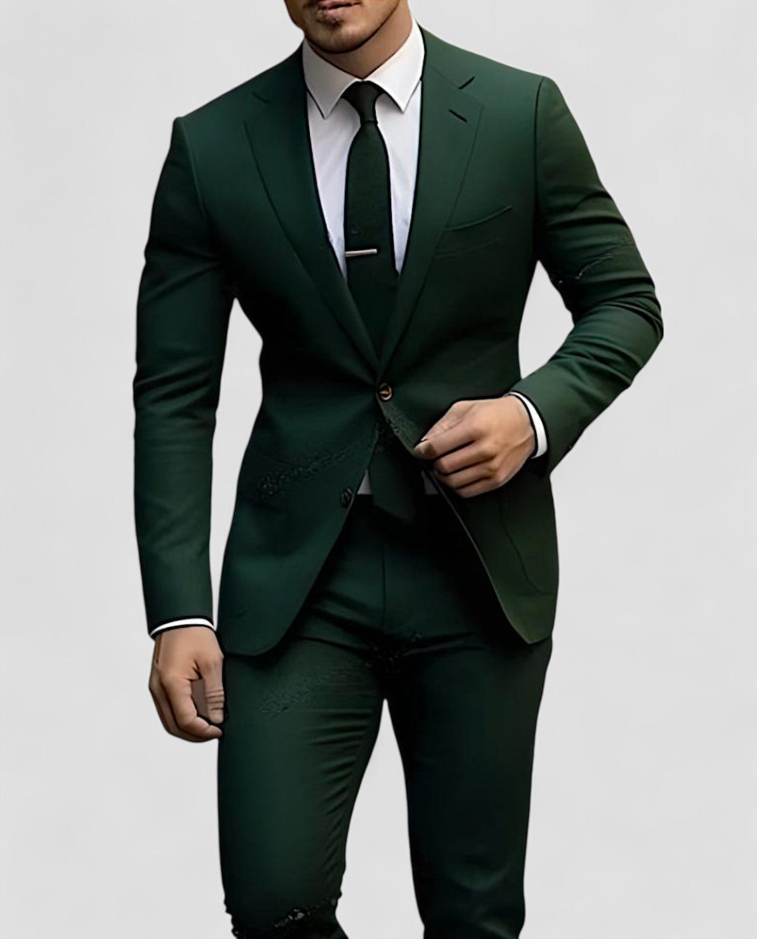 Modern Men’s Suit Set – Tailored Fit & Year-Round Comfort