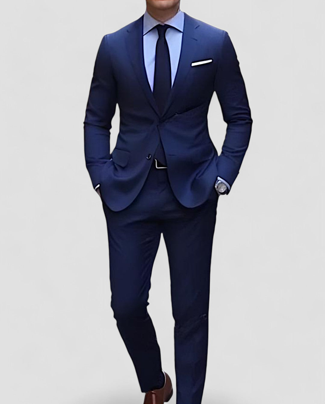 Modern Men’s Suit Set – Tailored Fit & Year-Round Comfort