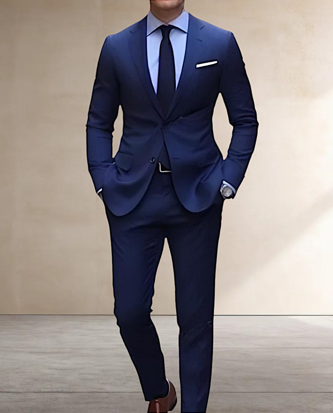 Modern Men’s Suit Set – Tailored Fit & Year-Round Comfort