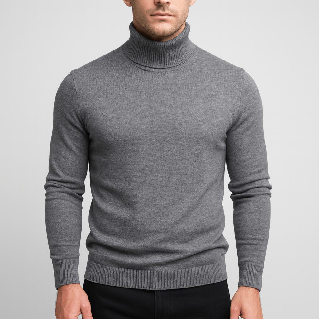 Yvonne | Merino Wool Men Turtleneck Sweater