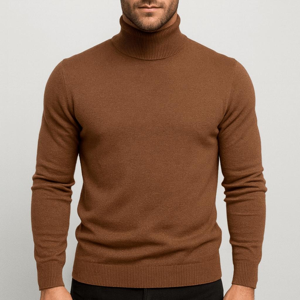 Yvonne | Merino Wool Men Turtleneck Sweater