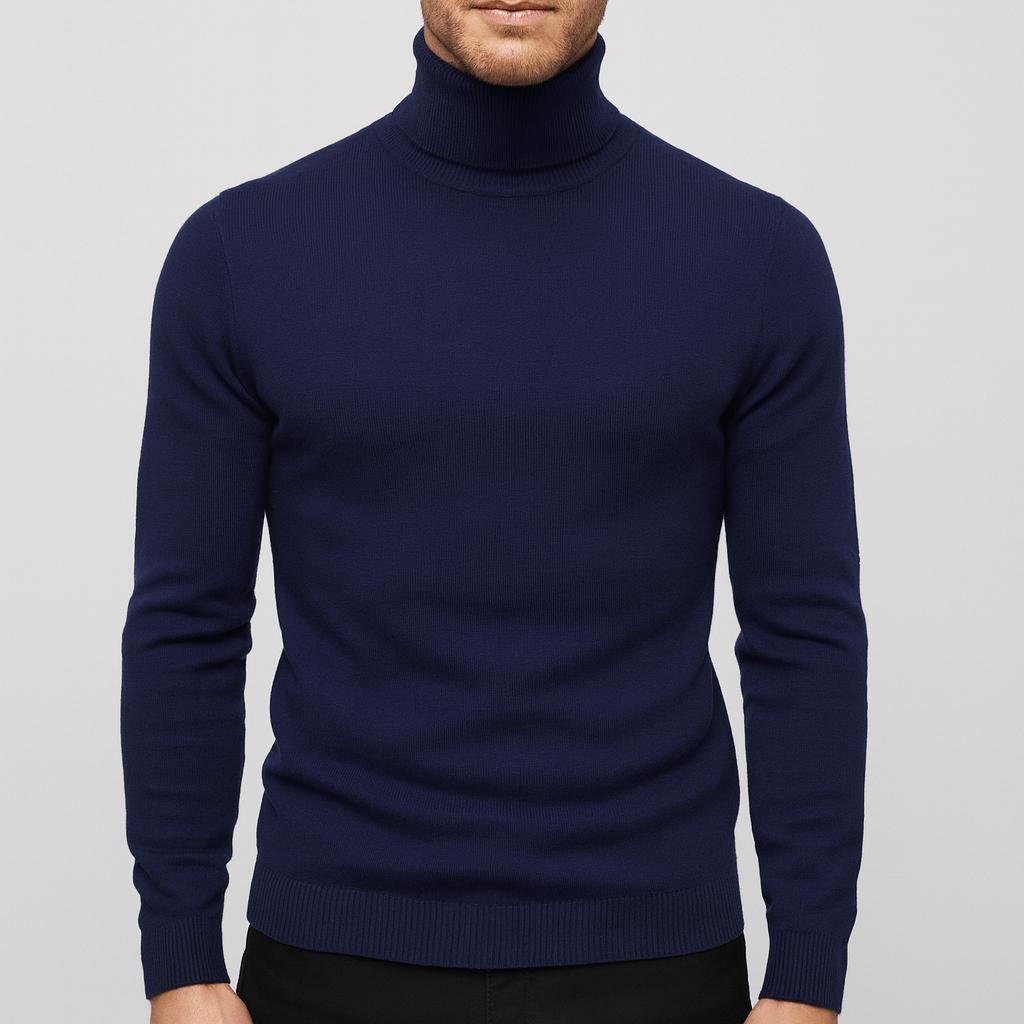 Yvonne | Merino Wool Men Turtleneck Sweater