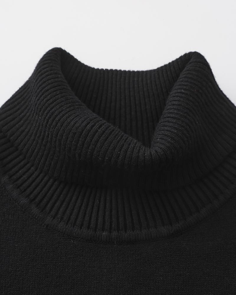 Yvonne | Merino Wool Men Turtleneck Sweater