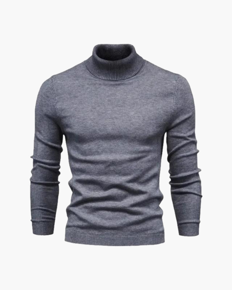 Yvonne | Merino Wool Men Turtleneck Sweater