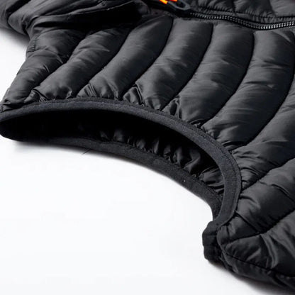 Men's down winter vest, thermal insulated
