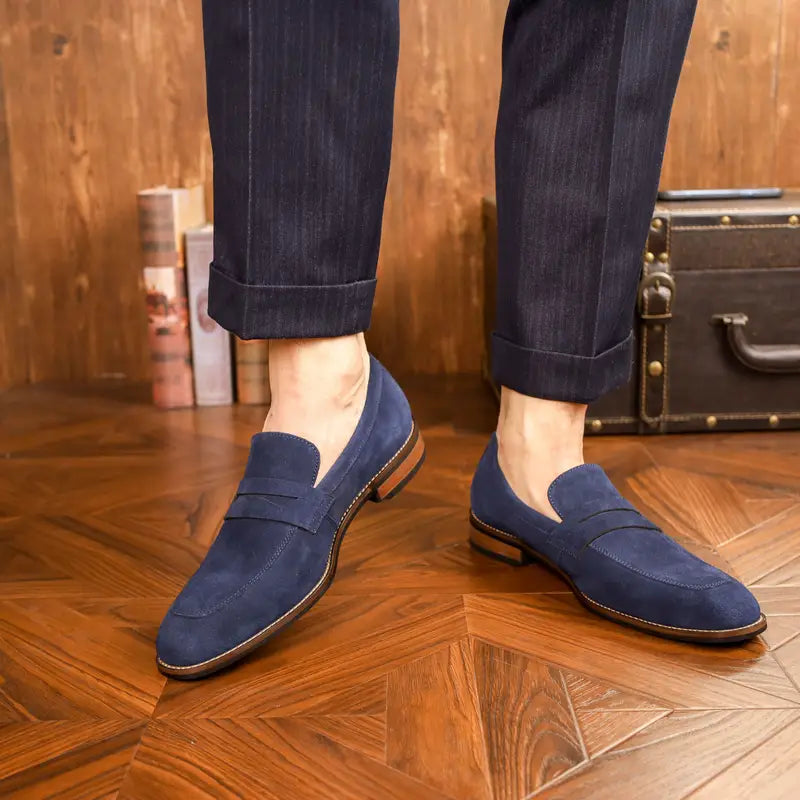 Spraykis | Men's Slip-On Driver Loafers – Everyday Office & Casual Shoes, Stylish Non-Slip Moccasins