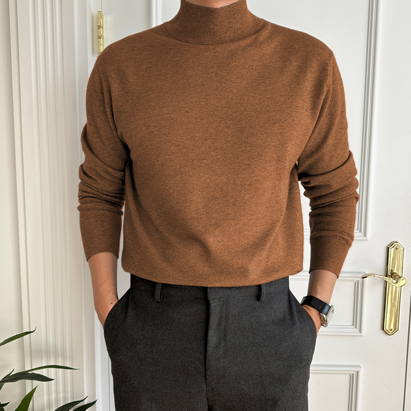 Men's Bottom Cashmere Sweater