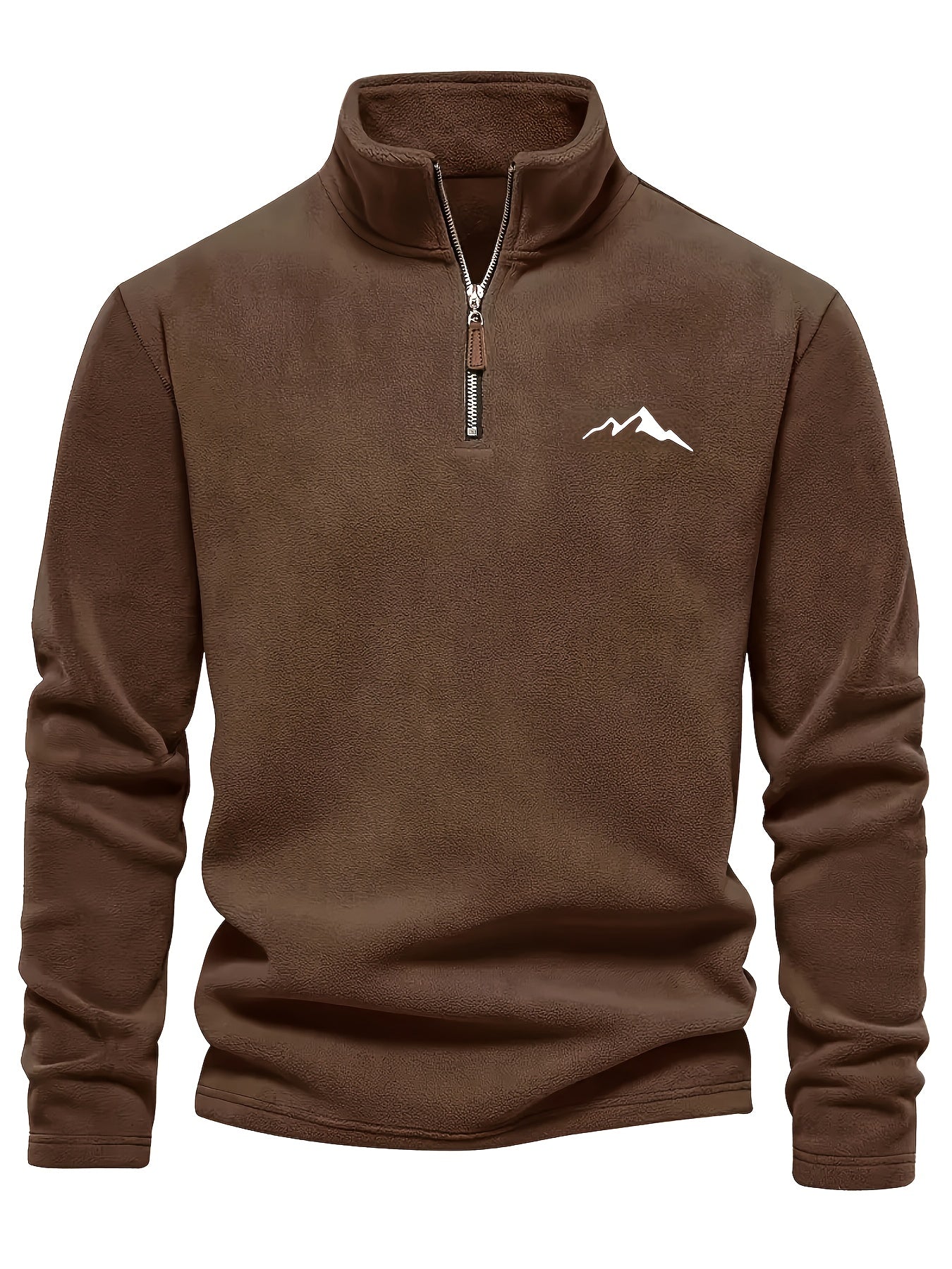 Men’s Heavy-Duty Winter Sweater – Fleece-Like Warmth & Modern Outdoor Style