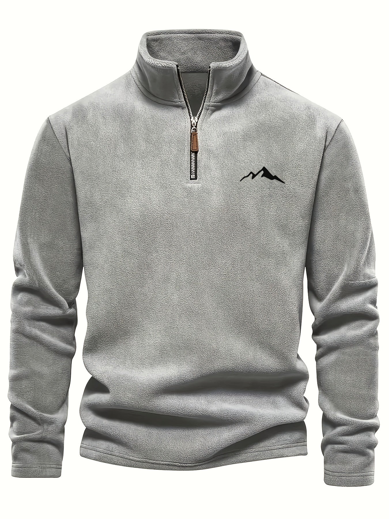 Men’s Heavy-Duty Winter Sweater – Fleece-Like Warmth & Modern Outdoor Style