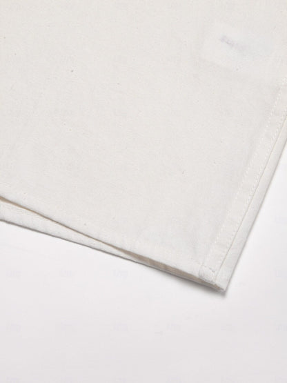 Linen Cotton Turndown Collar Casual Shirt