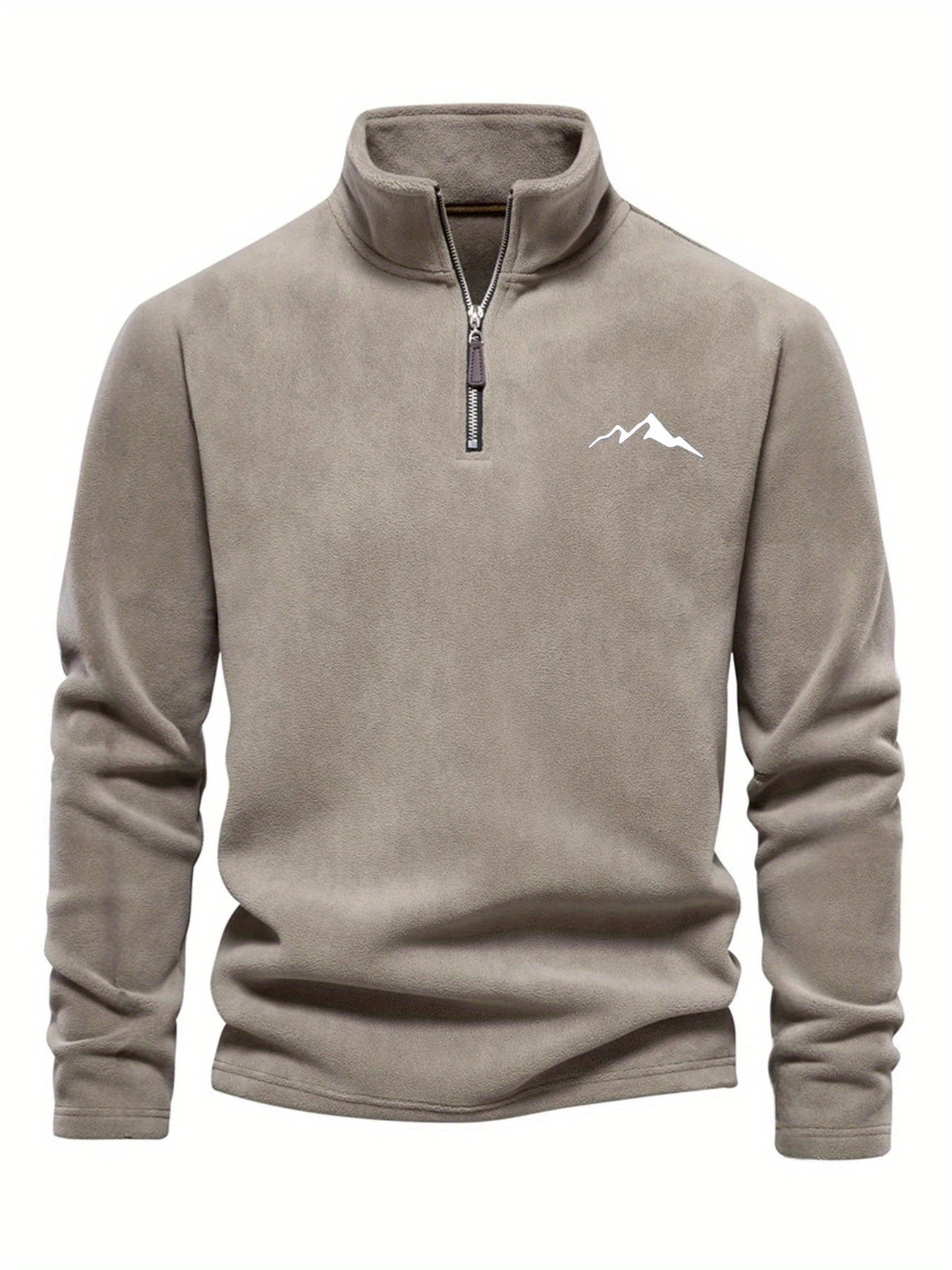 Men’s Heavy-Duty Winter Sweater – Fleece-Like Warmth & Modern Outdoor Style
