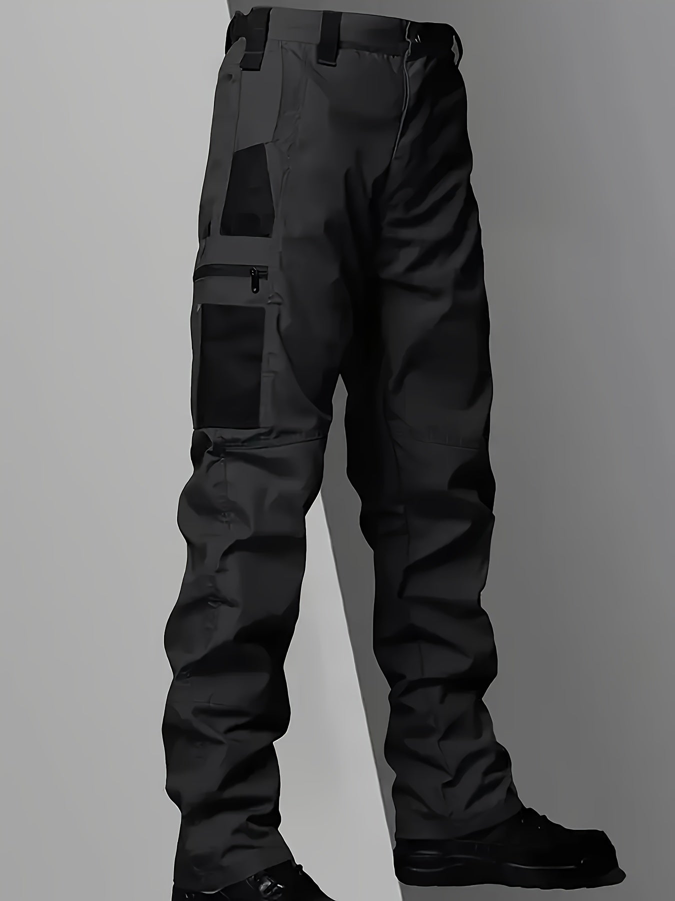 Men’s Outdoor Cargo Pants – Anti-Tear, Multi-Pocket Work Trousers