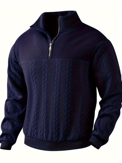 Heritage Vintage Quarter Zip Sweater