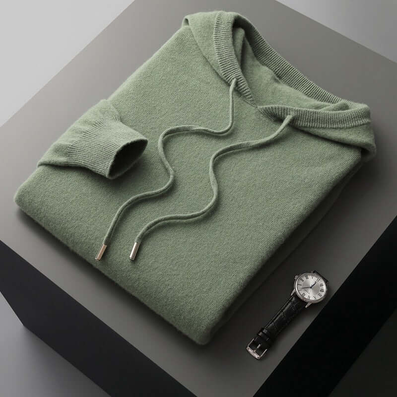 Men’s Knitted Hoodie – Soft, Warm, and Stylish Design