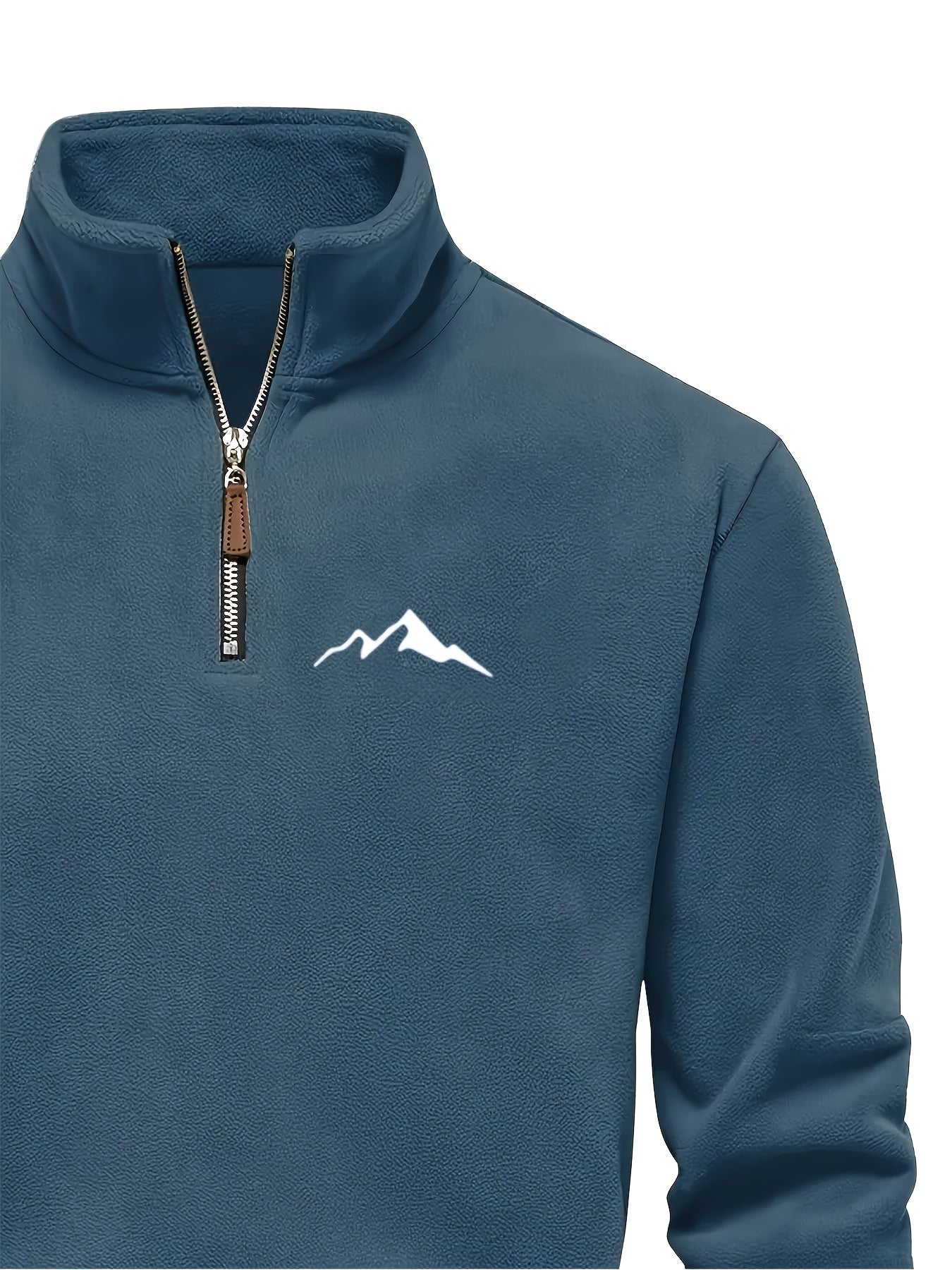 Men’s Heavy-Duty Winter Sweater – Fleece-Like Warmth & Modern Outdoor Style