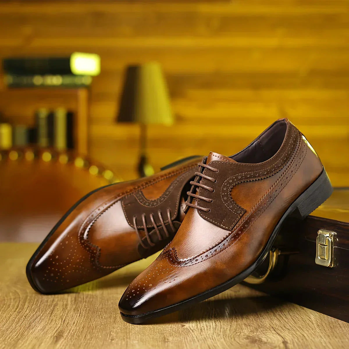 Constantine Men's Leather Dress Shoes
