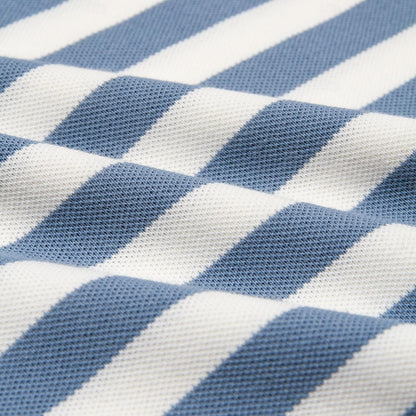 Stripes Casual Cable Knit Polo