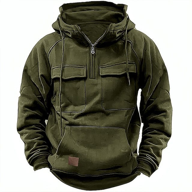 Men’s Premium Winter Hoodie – Warm Fleece-Lined Pullover for Cold Weather