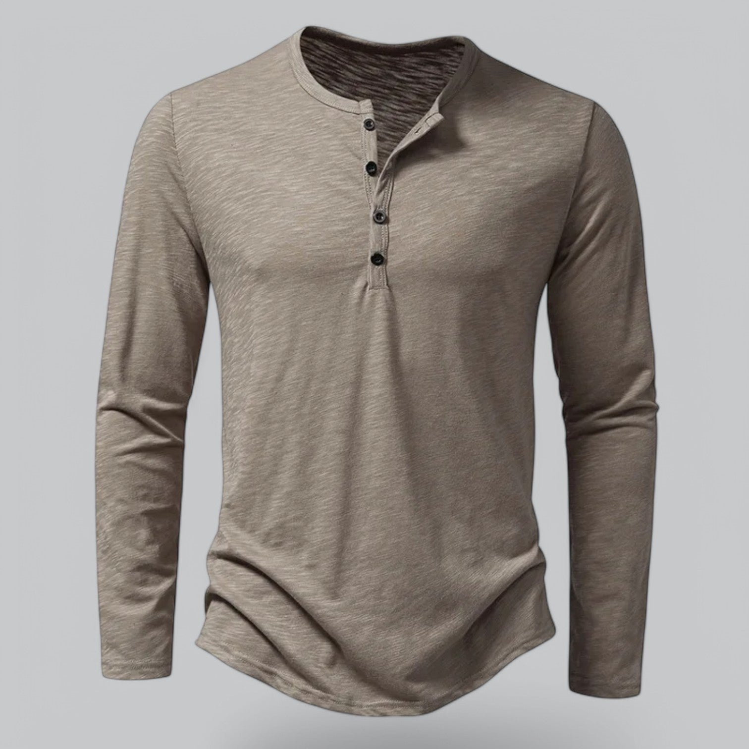 Spraykis | Men's Henley T-Shirt Long Sleeve