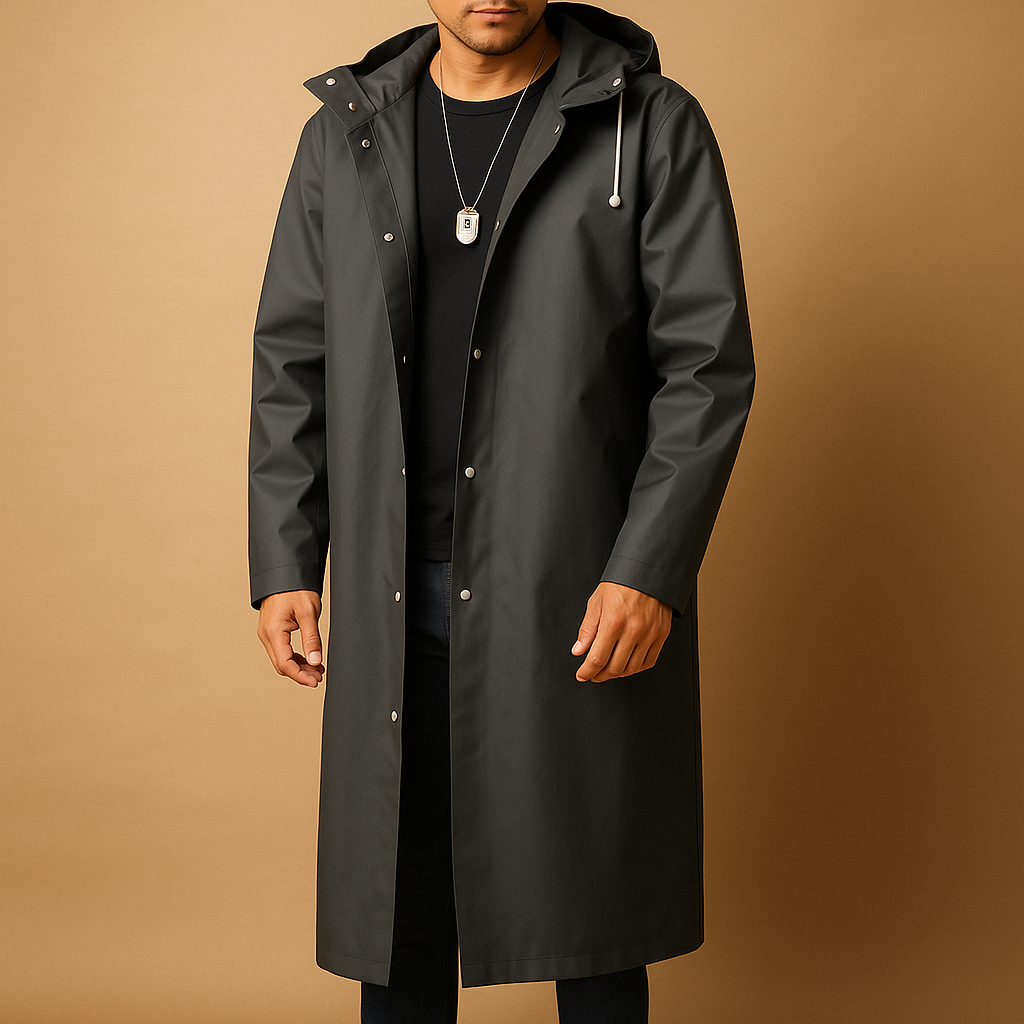 Niels – Men’s Long Waterproof EVA Raincoat