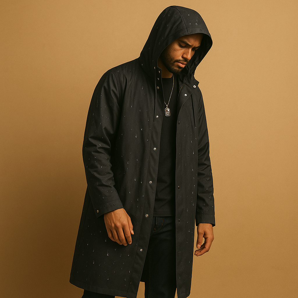 Niels – Men’s Long Waterproof EVA Raincoat