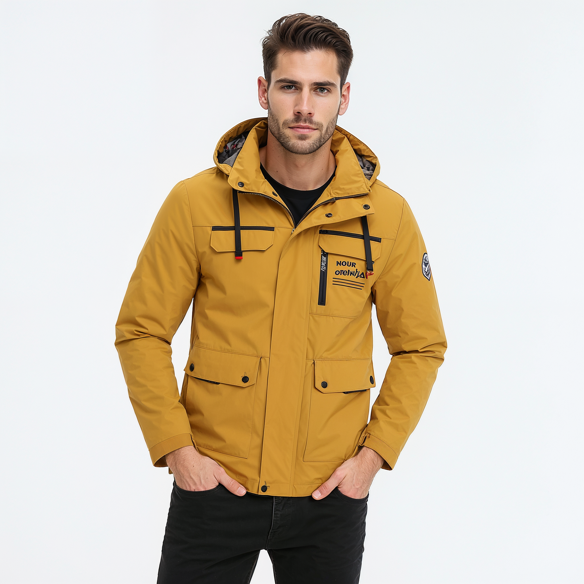 Nordfall Men’s Waterproof Winter Jacket – Warm Insulated Coat