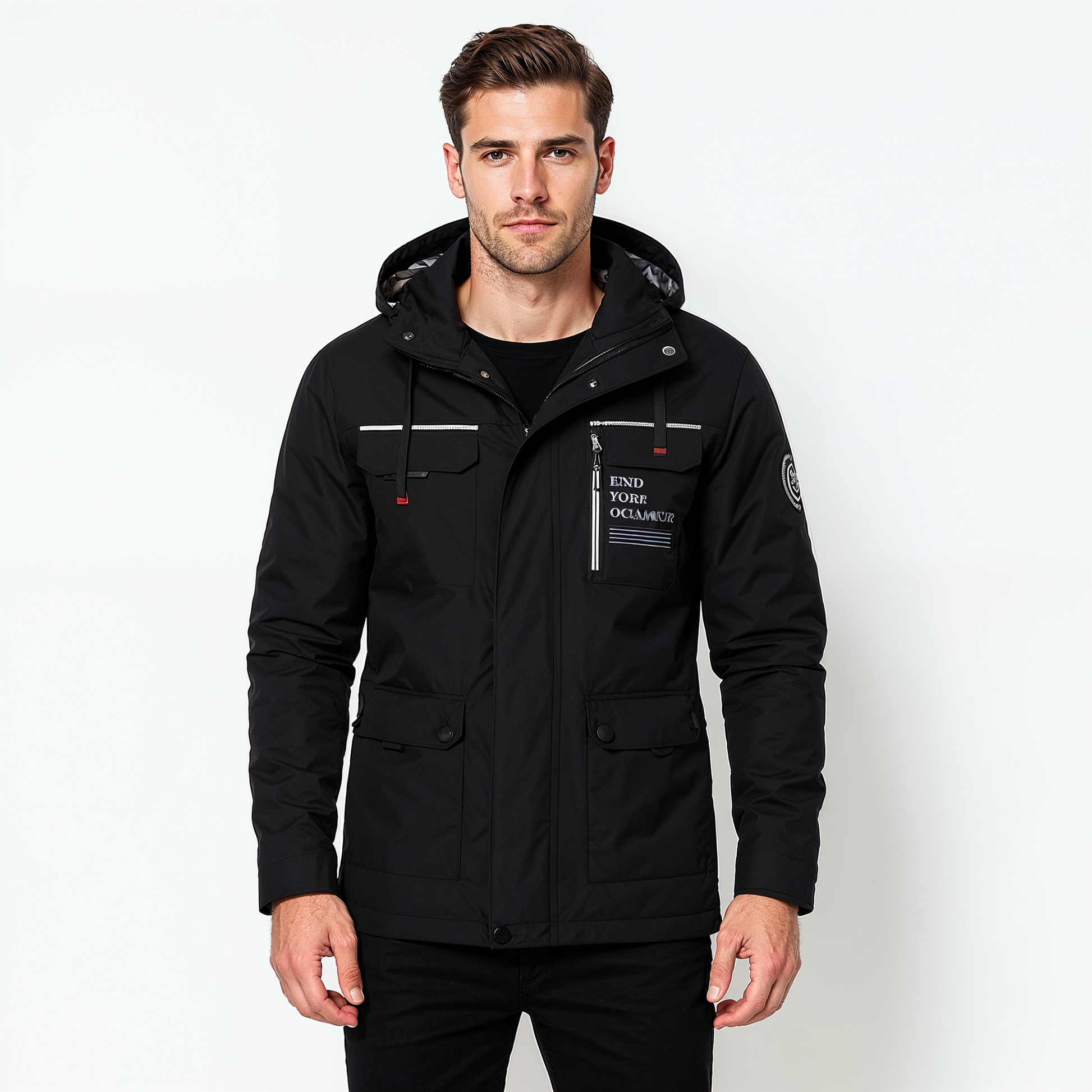 Nordfall Men’s Waterproof Winter Jacket – Warm Insulated Coat