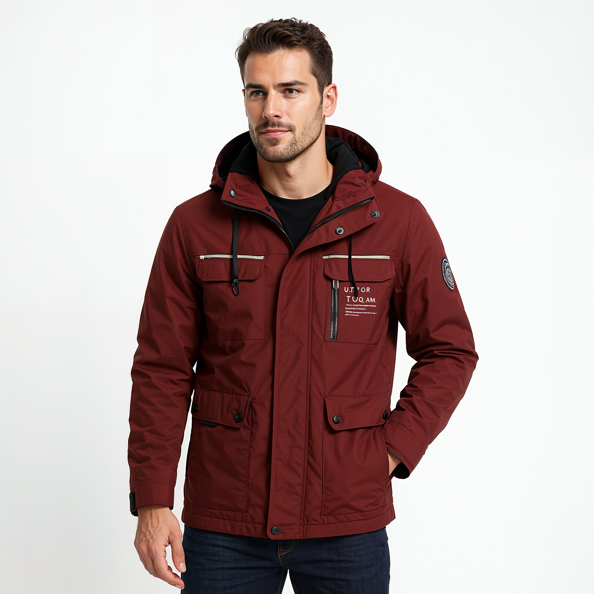 Nordfall Men’s Waterproof Winter Jacket – Warm Insulated Coat