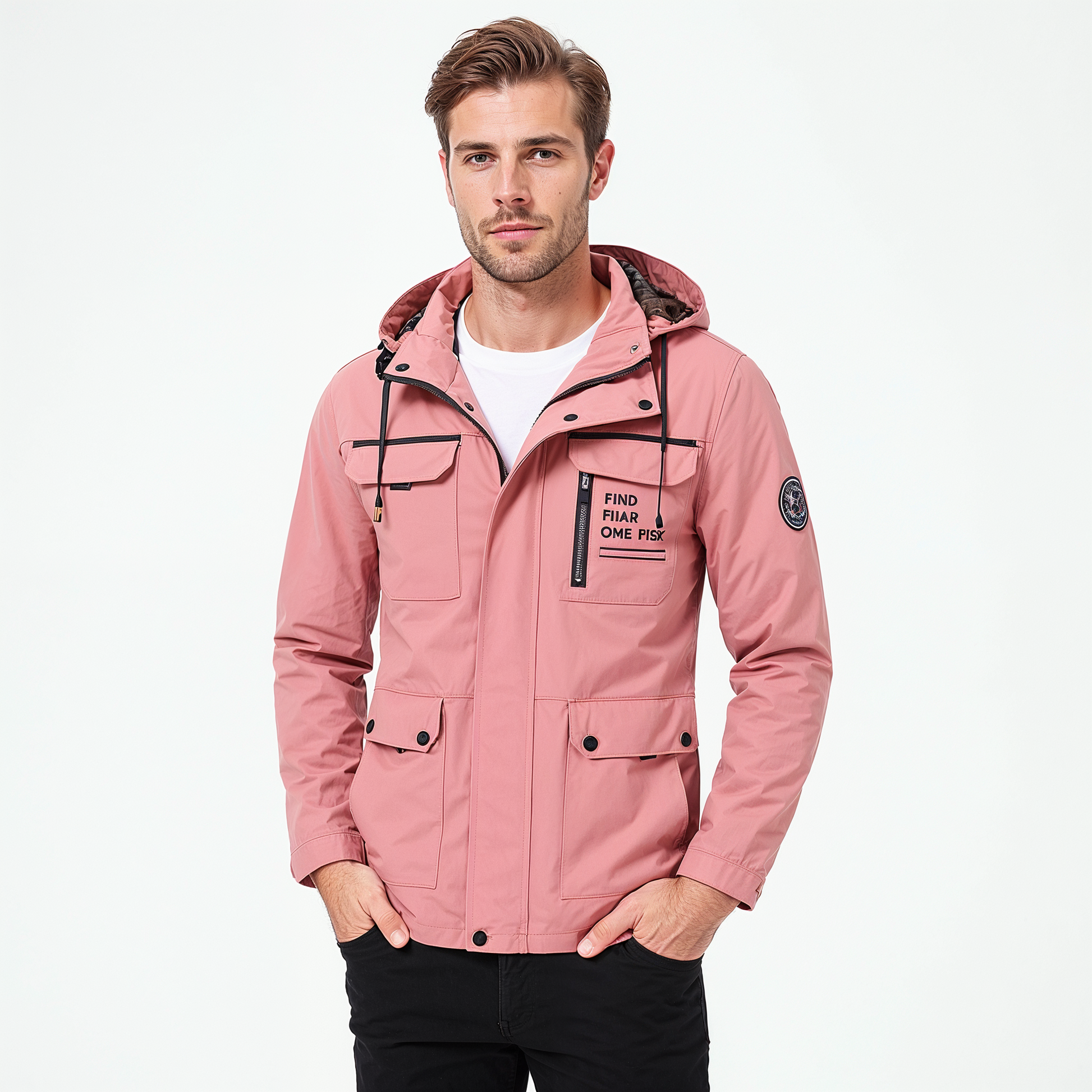 Nordfall Men’s Waterproof Winter Jacket – Warm Insulated Coat