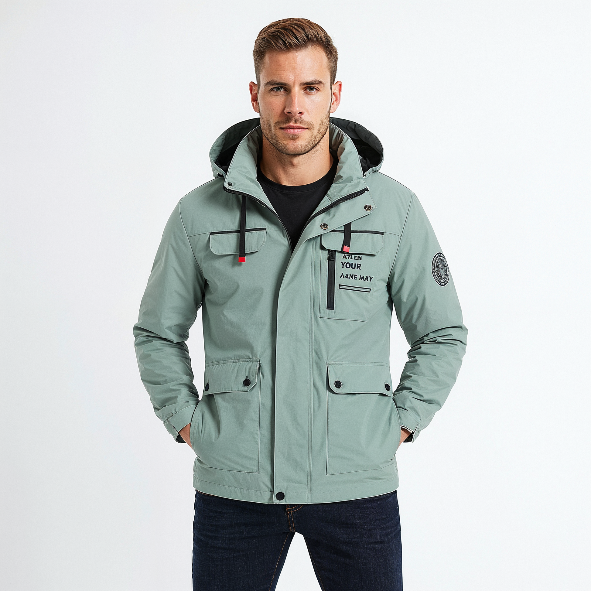 Nordfall Men’s Waterproof Winter Jacket – Warm Insulated Coat