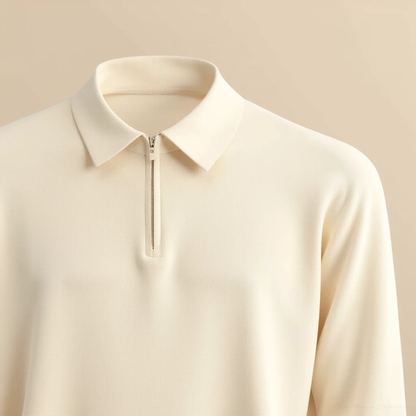 Marbella Zip-Up Polo