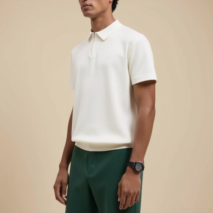 Marbella Zip-Up Polo