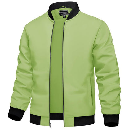 Men's Casual Lightweight Bomber Jacket