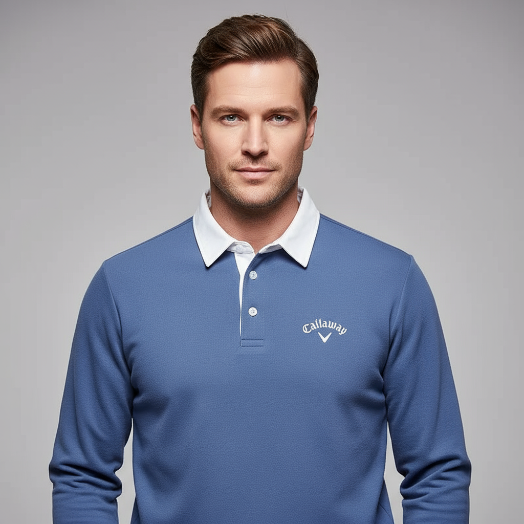 Callaway Comfort Polo Shirt – Men’s Lightweight Breathable Golf and Casual Polo