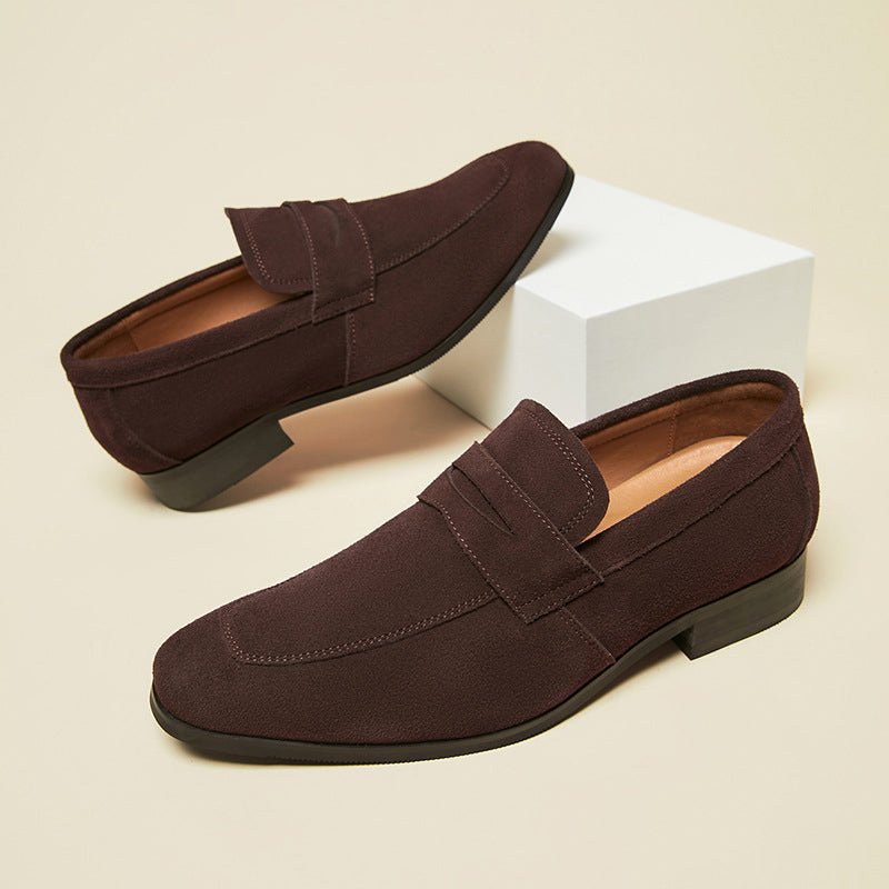 Prestige Suede Loafers by Charles Harrington