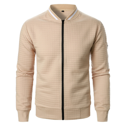 Rafael Zipped Quilted Sweatshirt