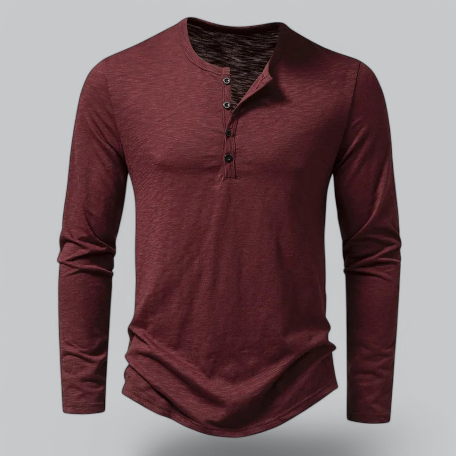 Spraykis | Men's Henley T-Shirt Long Sleeve