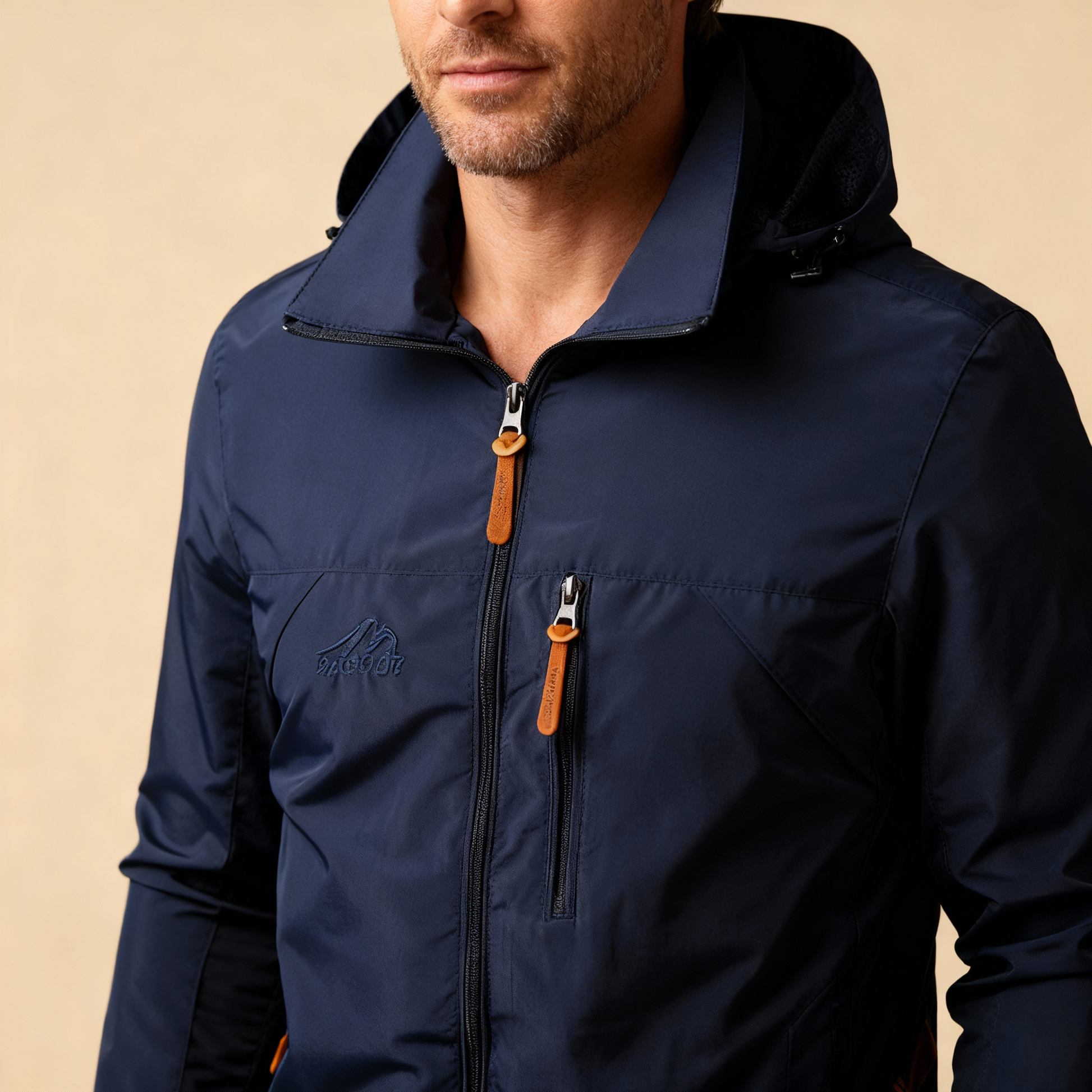 Men’s Waterproof & Windproof Jacket – Weather-Resistant Outdoor Shell