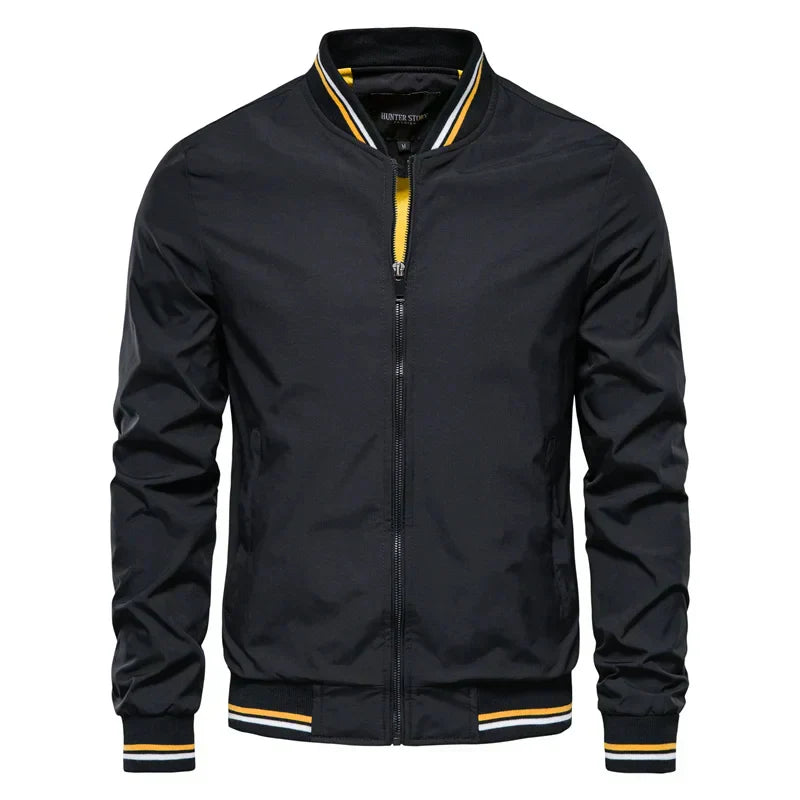 Men’s Bomber Jacket – Lightweight Fabric, Stylish Casual Wear