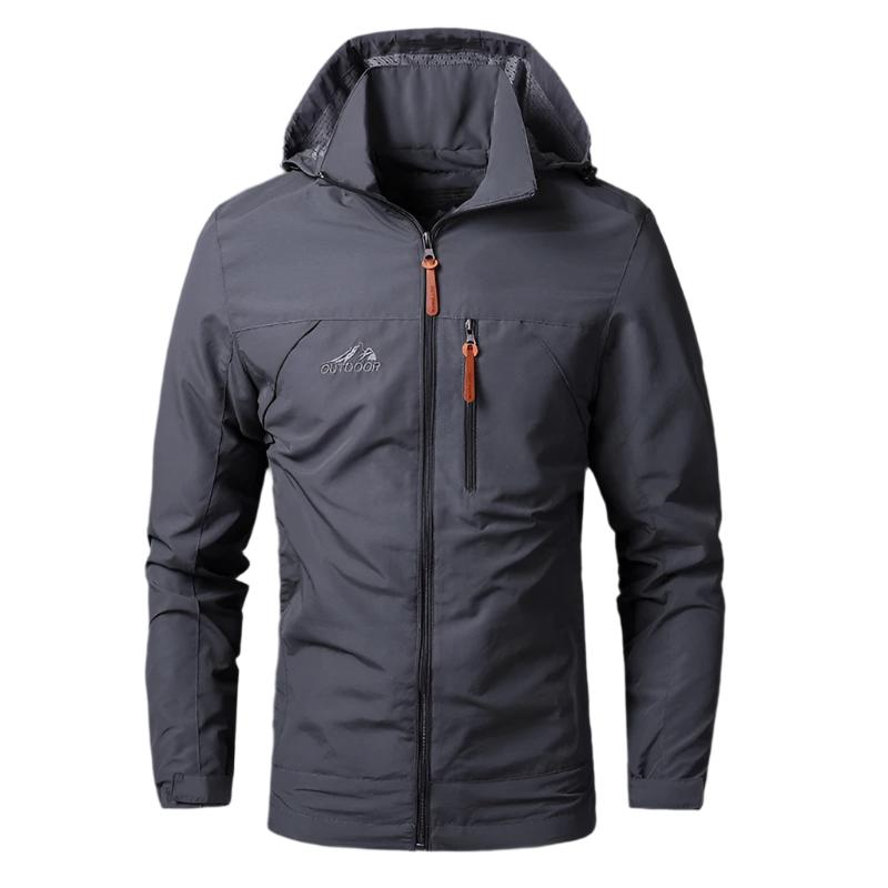 Men’s Waterproof & Windproof Jacket – Weather-Resistant Outdoor Shell