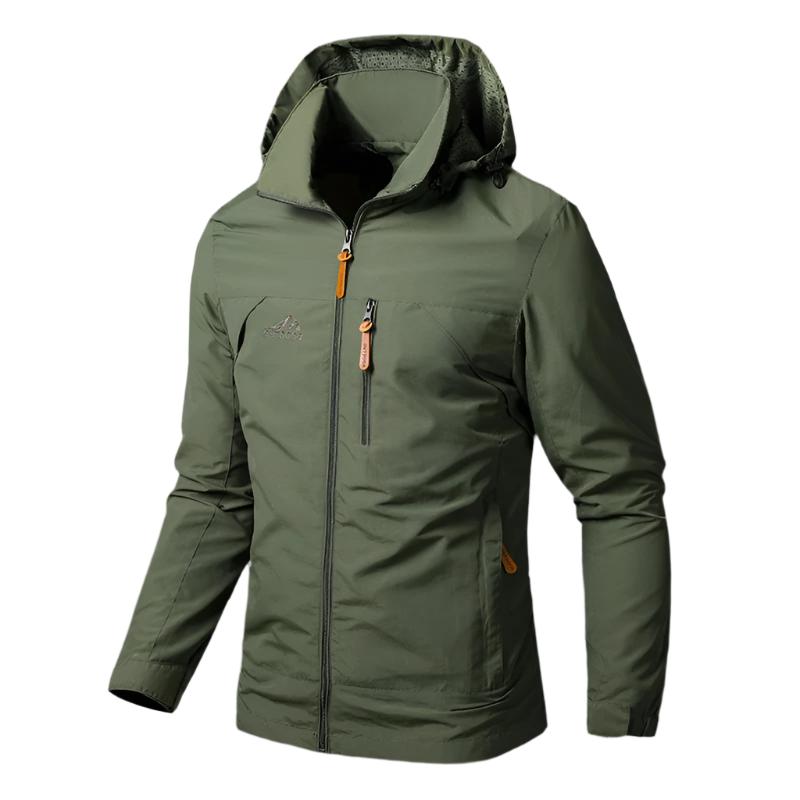 Men’s Waterproof & Windproof Jacket – Weather-Resistant Outdoor Shell