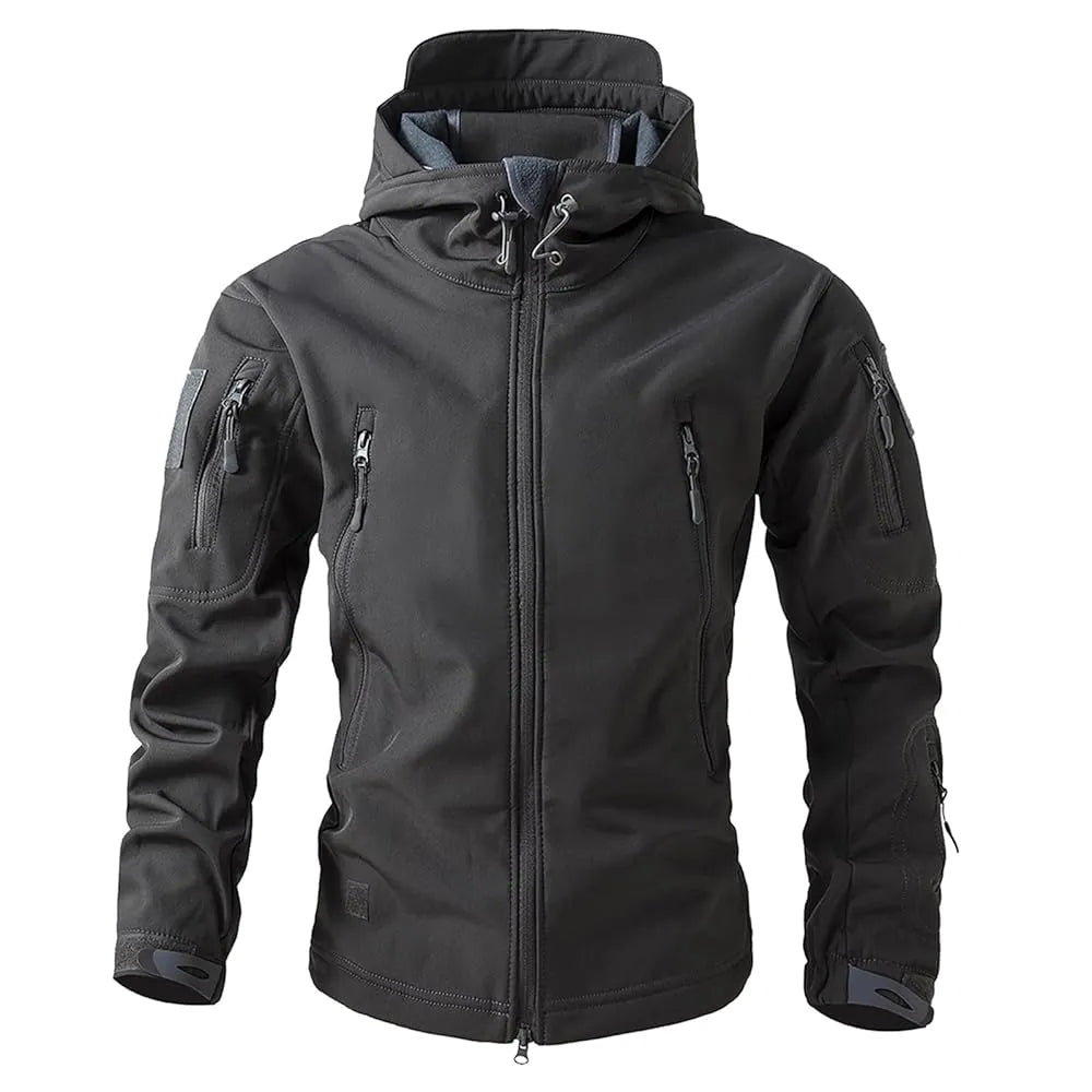 Men’s Tactical Softshell Jacket – Weatherproof & Durable Design