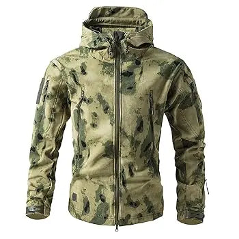 Men’s Tactical Softshell Jacket – Weatherproof & Durable Design