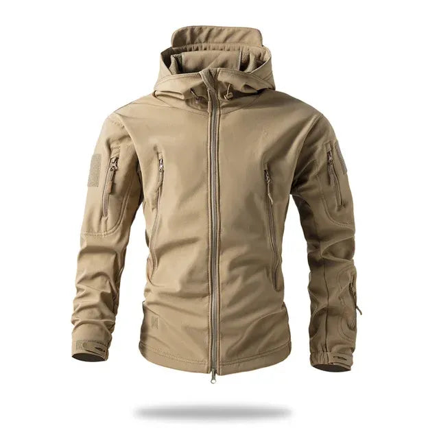 Men’s Tactical Softshell Jacket – Weatherproof & Durable Design