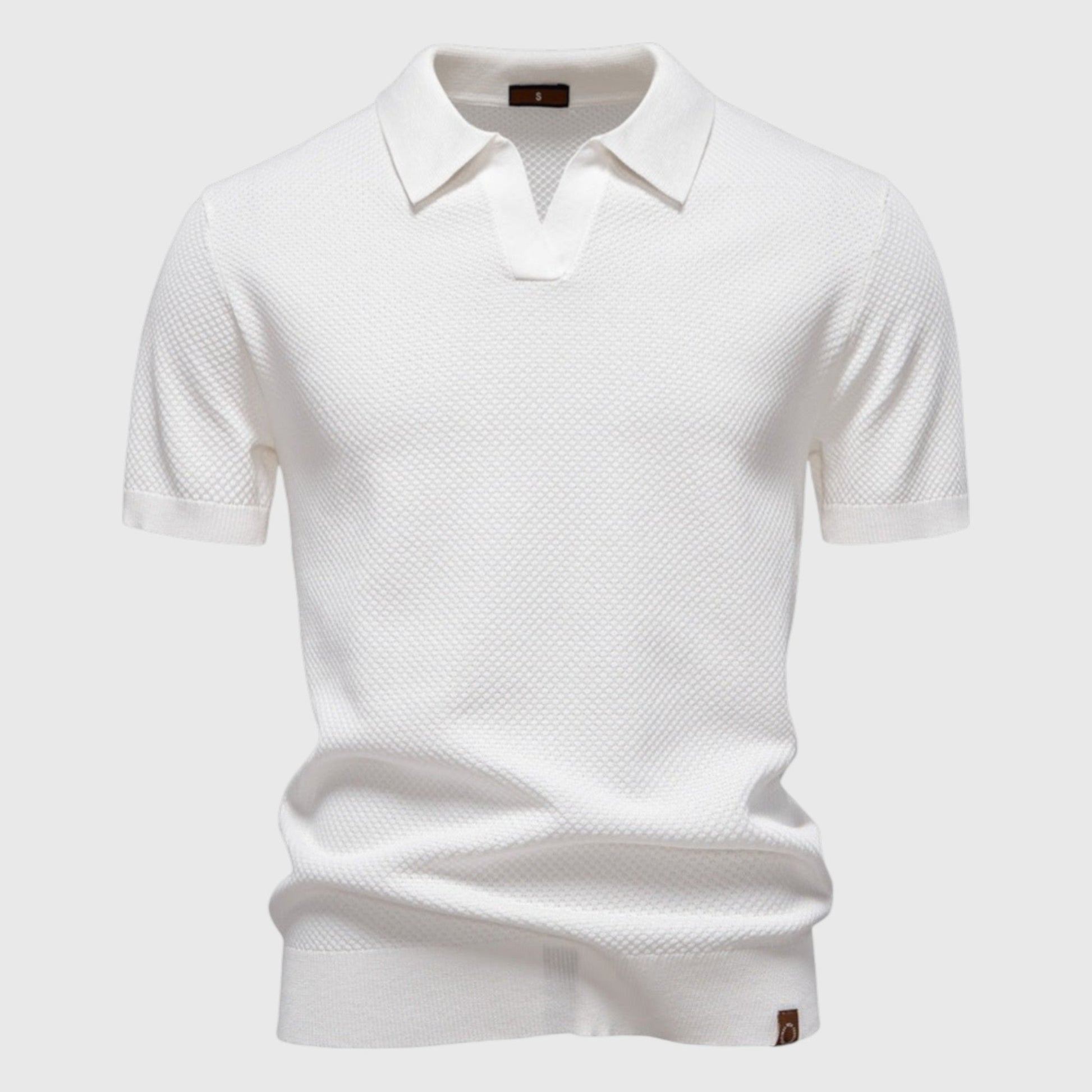 Ulrich Men’s Structured Polo – Lightweight Short Sleeve Shirt